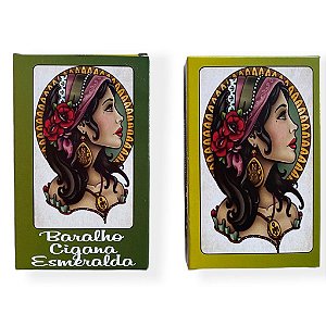 Baralho Tarot Cigana Esmeralda 36 Cartas + Livro Explicativo