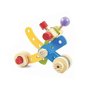 Coleção Gire e Crie De Madeira - NewArt Toy