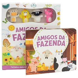 Diversão com Dedoches: Amigos da Fazenda - Happy Books