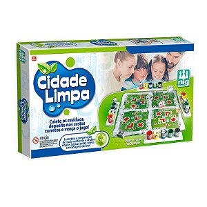 Jogo Cidade Limpa - Nig Brinquedos