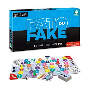 Jogo Fato ou Fake - Nig Brinquedos