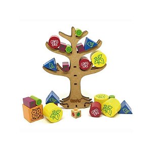 Jogo Árvore Do Equilíbrio - Multicolorido - NewArt Toy
