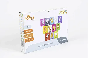 Jogo das Sílabas - T0028 - Loopi Toys - Casa do Brinquedo