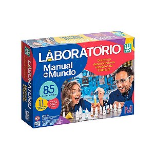 Laboratório Manual do Mundo 85 Experiências - Nig Brinquedos