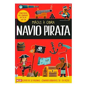Livro Brinquedo Mãos à Obra - Navio Pirata - VR Editora