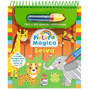 Pintura mágica: Selva - Happy Books