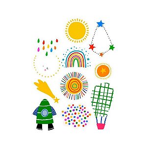 Tattoo Temporária Céu | Peles Pretas - Flora & Bem