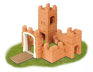 Castelo Grande - Tijolinhos Argila - 200 peças - Teifoc