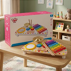 Mesa Musical Com Atividades - Tooky Toys