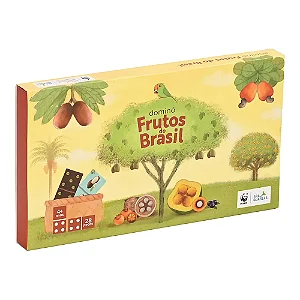 Jogo Dominó Frutos do Brasil - Araquarela