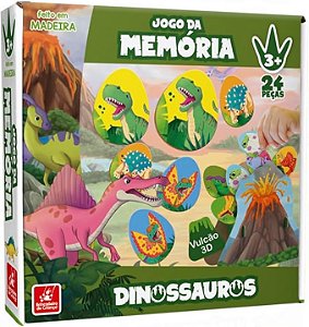 Dinossauros Jogo da Memória - Brincadeira de criança