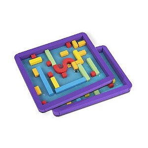 Kit Labirinto Magnético - Tooky Toy