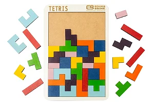 Peças do video game Tetris para colorir e imprimir