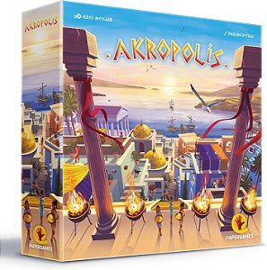 Akropolis - Construa sua Cidade na Grécia Antiga! PaperGames