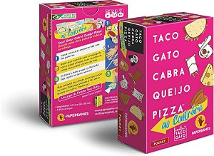 Taco Gato Cabra Queijo Pizza: Ao Contrário (Família Taco Gato) Paper Games