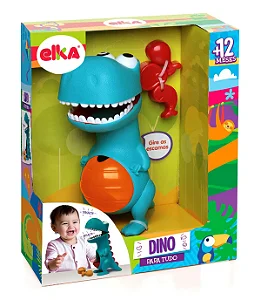 Dino Papa Tudo: Brinquedo divertido e educativo para bebês - Elka