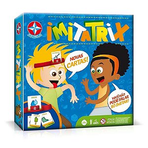 Jogo Imitatrix - Estrela: Divirta-se com Mímicas e Chegue ao Final do Tabuleiro!