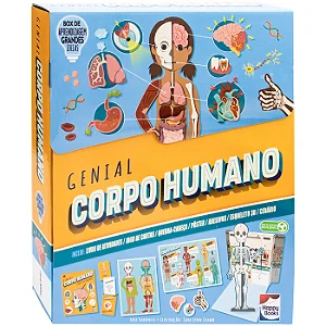 BOX de Aprendizagem - Grandes Ideias: Genial Corpo Humano - Happy Books