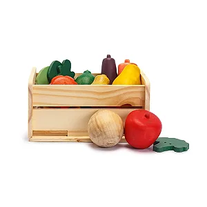 Caixa de Frutas, Legumes e Verduras - Aprenda Brincando sobre Alimentação Saudável - Lume