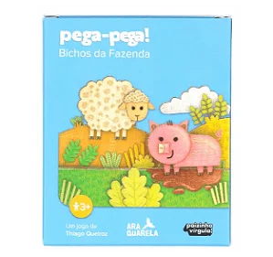 Pega-Pega Bichos da Fazenda - Araquarela