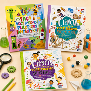 Kit Ciência do Faça Você Mesmo - 3 volumes