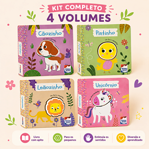 Kit É do Barulho! Livro-Squeaky - 4 volumes