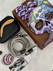 O ápice, o nível mais alto da audiofila, o cabo de prata totalmente pura e nano fibra de grafeno!