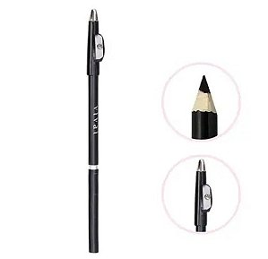 Lápis Para Olhos Com Apontador Vivai Preto