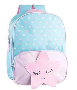 MOCHILA INFANTIL FEMININA ESTRELHA PIMPOLHO