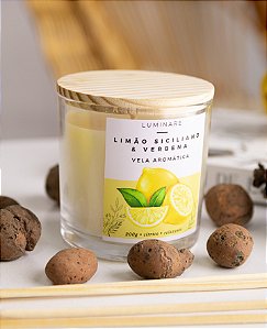 Vela Aromática Limão Siciliano e Verbena 200g