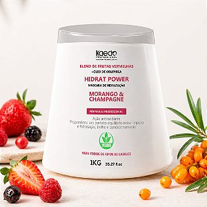 Máscara de Hidratação Morango e Champagne 1Kg