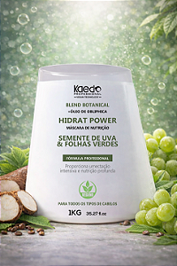Máscara de Nutrição Semente de Uva & Folhas Verdes 1Kg