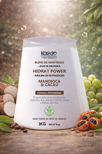 Máscara de Revitalização Mandioca & Cacau 1Kg