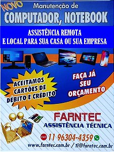Técnico em Informática para sua casa ou Empresa