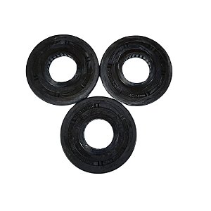 Kit 3 Retentor Tanque Lavadora Electrolux 65477817 Original