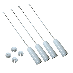 Kit Varas Suspensão Consul Brastemp W10807957 Original