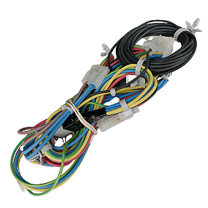 Rede Elétrica Chicote Fios Inferior Lavadora Brastemp BWB08 BWJ09 BWS09 BWL09 W10753381 Original