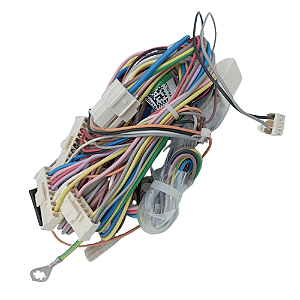 Rede Elétrica Chicote Fios Superior Lavadora Electrolux LEH17 LEV17 A20295401 Bivolt Original