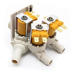 Válvula 3 Vias Entrada Água Lavadora Brastemp BWG11A W10408280 110V Original