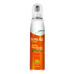 Repelente Contra Insetos 6h Deet Spray 100ml Henlau