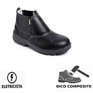 Botina Eletricista Bico Composite CA 30187 Idol -