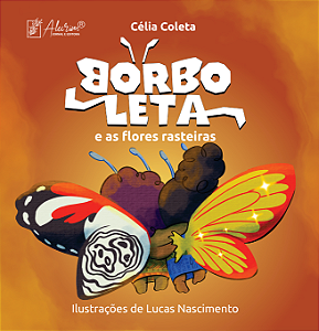 Borboleta e as flores rasteiras