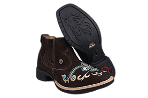 Botina Feminina Dalas Dudalina Raça Boots