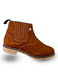 Botina Vira Francesa Raça Boots