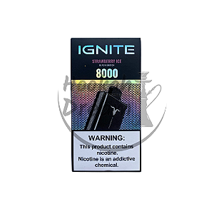 IGNITE V80 - Strawberry Ice - Pod Descartável 8000 puffs