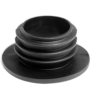 Borracha de Vaso Grande - Vedação Narguile (Preta)