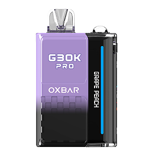 Oxbar 30.000 Puffs – Sabor Grape Peach (Uva com Pêssego)