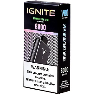 Ignite V80 – Strawberry Kiwi - Morango Kiwi 8000 puff