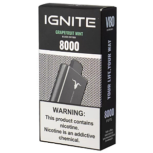 Ignite V80 – Grapefruit Mint – Toranja Hortelã 8000 puff