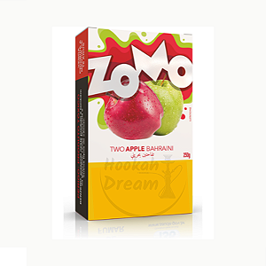 Essência Zomo Two Apple Bahraini 50g – Duas Maçãs com Toque de Anis